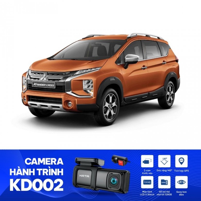 Nên Lắp Camera Hành Trình Hãng Nào Cho Mitsubishi Xpander Cross | KATA KD002